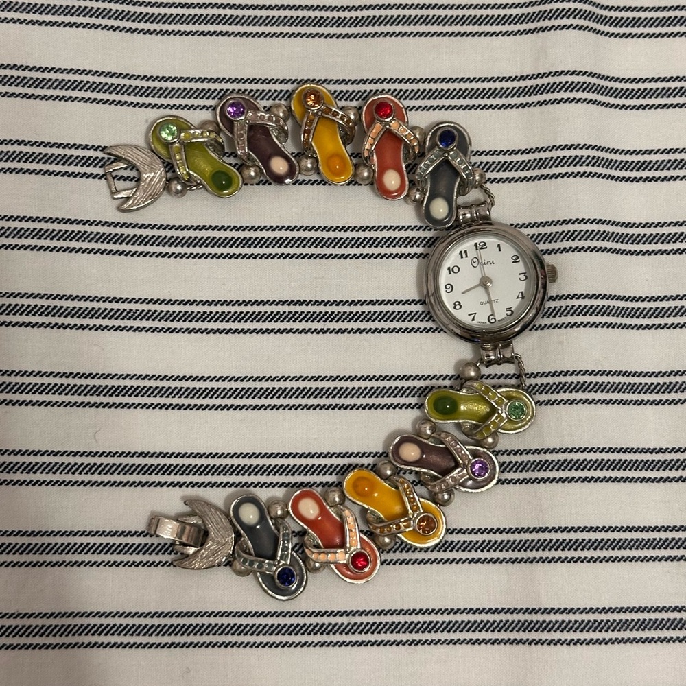 SOLD-Vintage RETRO Flip flops Watch Y2k aesthetic